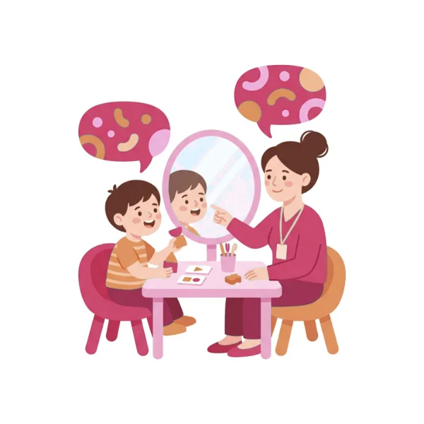 Illustration for Individual Speech-Language Therapy